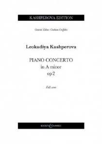 Piano Concerto in A minor op 2 (Score)